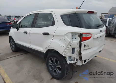 2019 Ford Ecosport S from USA, damaged, VIN MAJ3S2FE0KC272495